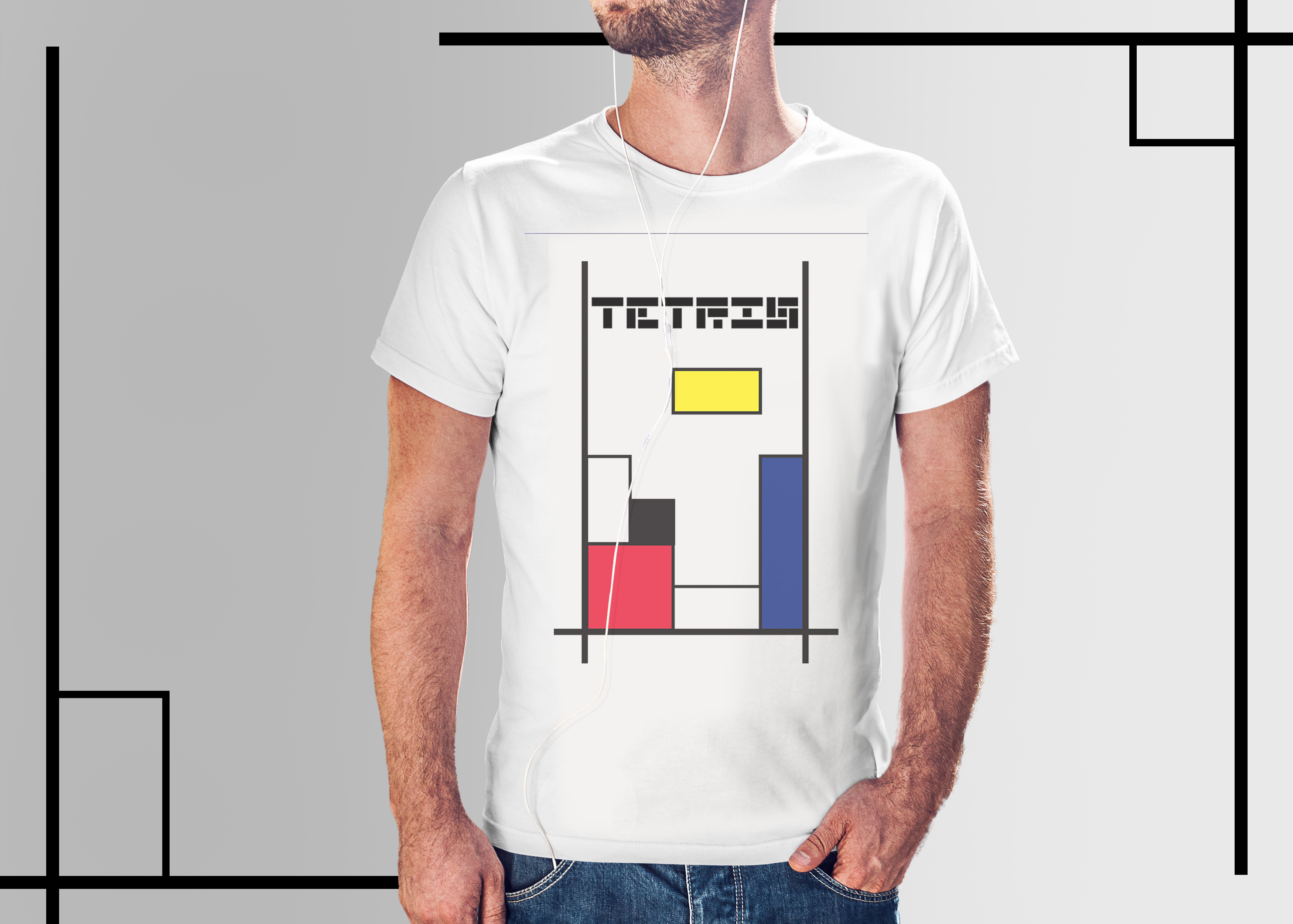 Tetris + Mondrian